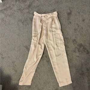 cream work pants